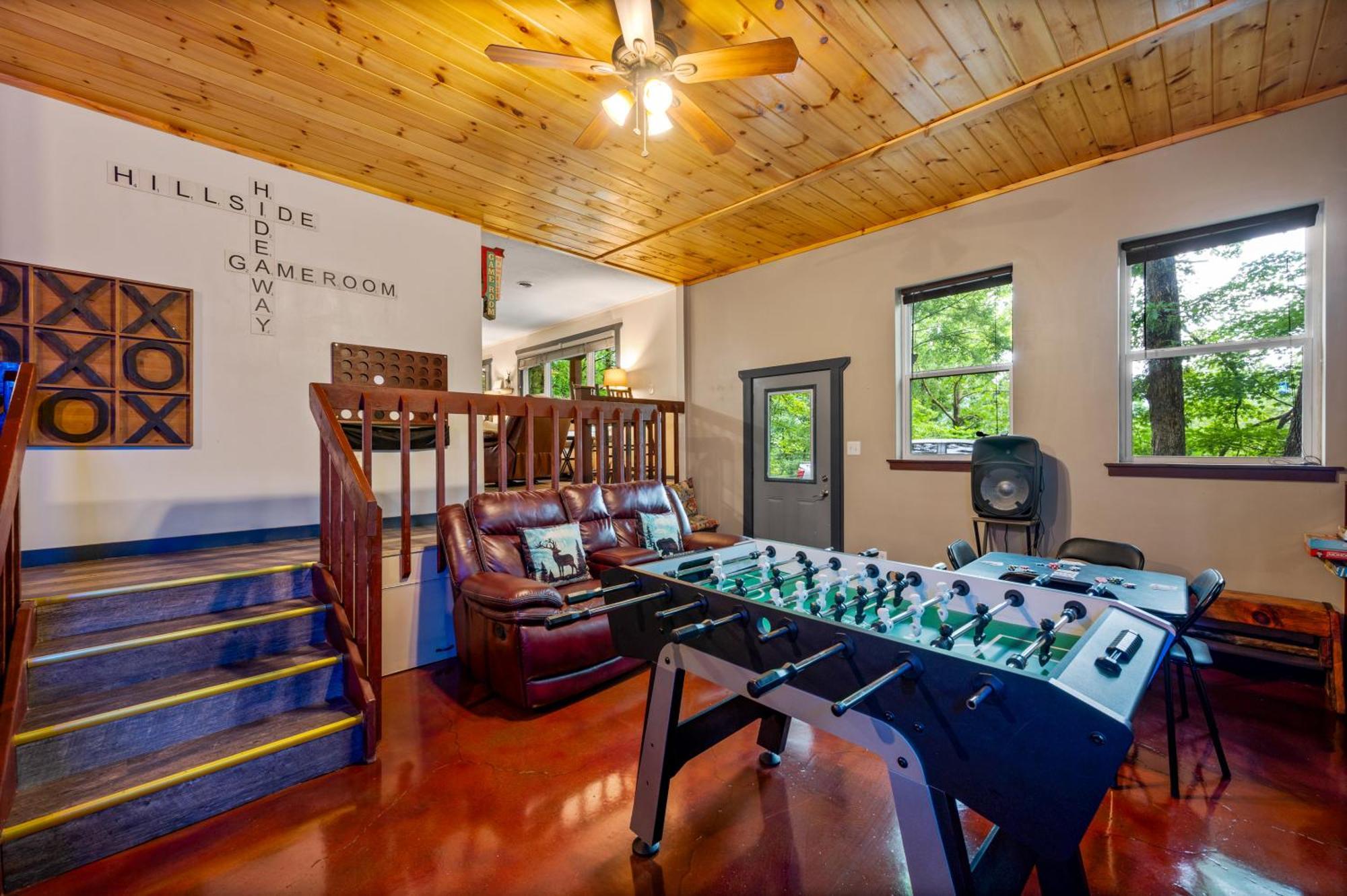 Beautiful Chalet With Fireplace And Large Game Room Gatlinburg Exterior photo